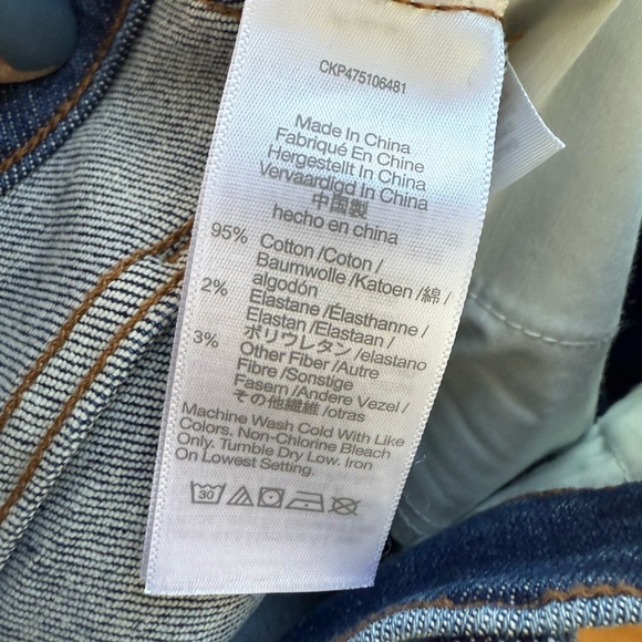 Madewell 10" High-Rise Skinny Jeans W-971 Size 28 - Picture 12 of 14